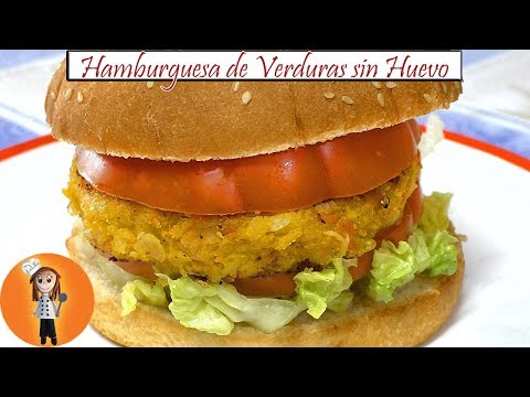 Hamburguesas de Verduras sin Huevo | Receta de Cocina en Familia