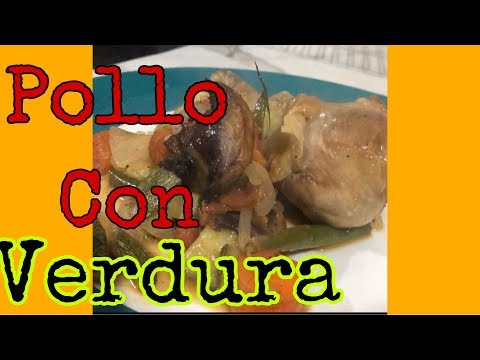 Pollo con verdura // las recetas de naye