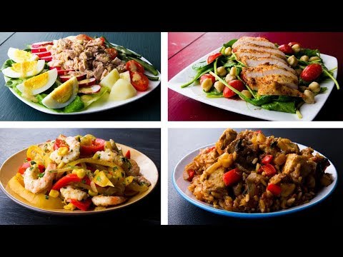 5 Recetas de Almuerzos Saludables Para Bajar de Peso (Caseros & Rápidos)
