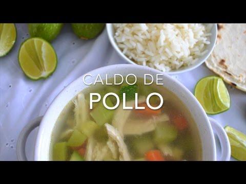 CALDO DE POLLO CON VERDURAS (delicioso y fácil) – Recetas fáciles Pizca de Sabor