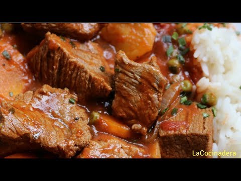 Receta: Carne Estofada riquísima y económica! (Easy beef stew) – LaCocinadera