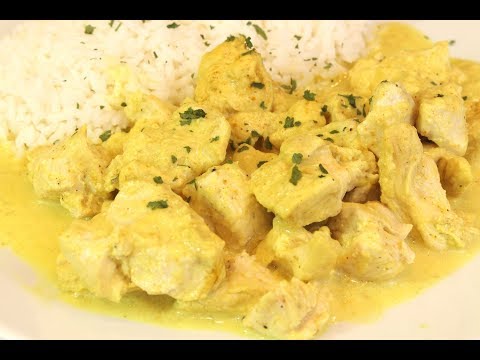 Pollo al curry con Thermomix | Receta deliciosa