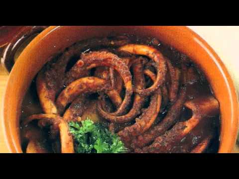 Pulpo en Salsa – (Pescados y Mariscos) – youtube recetas de cocina