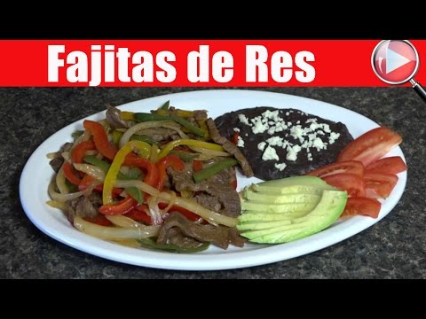Fajitas de Res / Comida Mexicana – Recetas en Casayfamiliatv