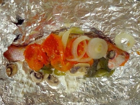 Como cocinar un rico pescado empapelado – Comida saludable – La receta de la abuelita