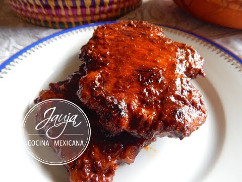 Chuletas de Puerco Adobadas