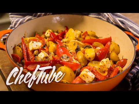 Como Cocinar Verduras asadas mediterraneas – Receta en la descripción