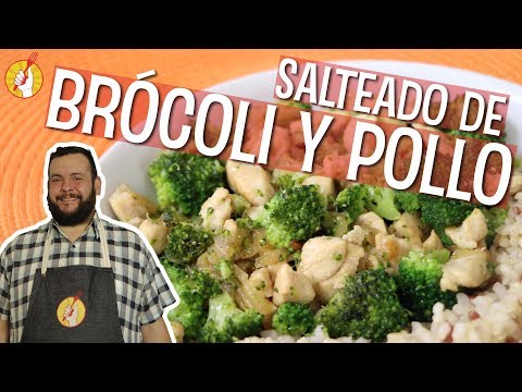 Cómo Hacer Salteado de Brócoli y Pollo | Receta Fácil y Rápida | Tenedor Libre