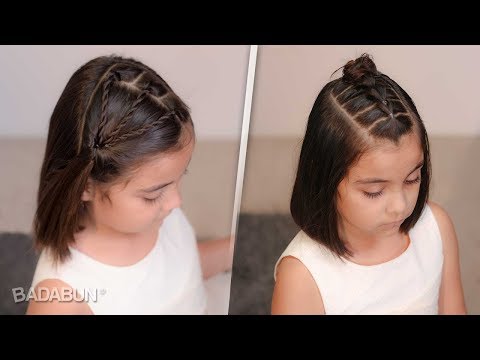 3 Increíbles peinados para niñas de cabello corto