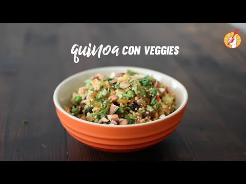 Cómo Hacer Quinoa con Verduras | Receta Fácil | Tenedor Libre y Cookie Sundays