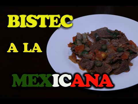 🥩😋🥩😋🥩🍅😋🍅🍅🌶🌶🌶COMO HACER "BISCTEC A LA MEXICANA" RECETA FACIL😋🌶🍅😋😋